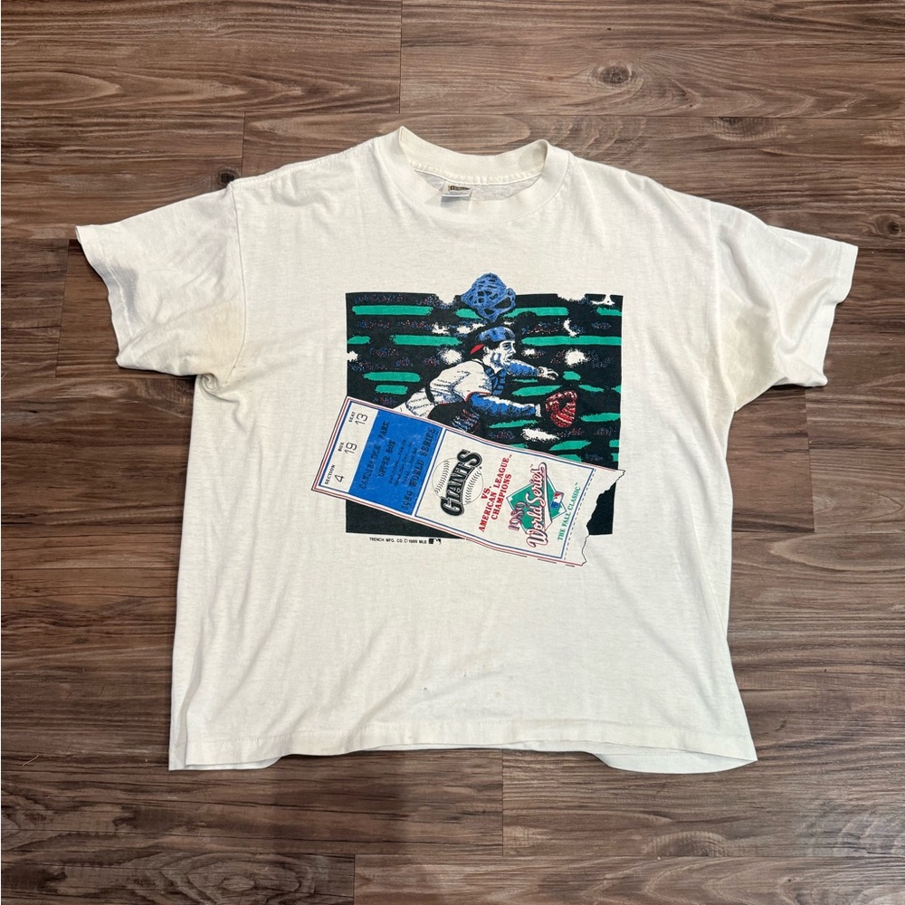 Vintage 80s San Francisco Giants World Series Tee